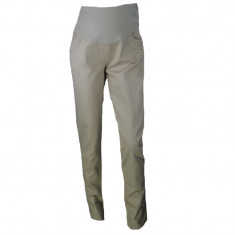 Pantaloni casual pentru gravide New Star PGNWS11B, Bej foto