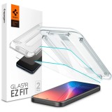 [Pachet 2x] Folie Google Pixel 9a Spigen Glas.tR EZ Fit, transparenta