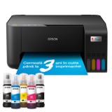 Multifunctional inkjet color Epson EcoTank L3230, A4, USB, 10 ppm, Negru