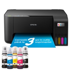 Multifunctional inkjet color Epson EcoTank L3230, A4, USB, 10 ppm, Negru