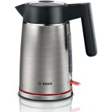 Fierbator de apa Bosch TWK6M480, 1.7l, oprire automata, Inox