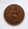 Marea Britanie 1 Penny 1946 moneda bronz km # 845 George VI, Europa