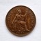 Marea Britanie 1 Penny 1946 moneda bronz km # 845 George VI