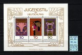 Germania, 1977 | Jugendstil / Art Nouveau - Decoraţiuni, Sculpturi | MNH | aph, Arta, Nestampilat