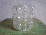 Design / Vintage - Abajur deosebit mijlocul sec XX pentru lustra lampa veioza in forma de ghinda !