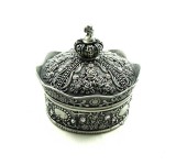 Caseta bijuterii metalica King&#039;s Crown