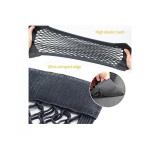 Cumpara ieftin Plasa elastica organizator portbagaj tip buznar cu scai si banda dublu adeziva M 25 40cm