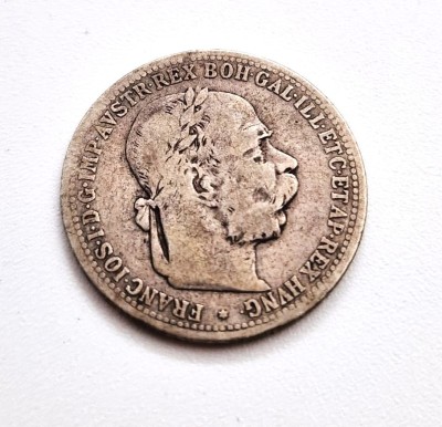 IMPERIUL AUSTRIAC 1 coroana 1894 _ moneda argint 1894 _ AG .835 foto