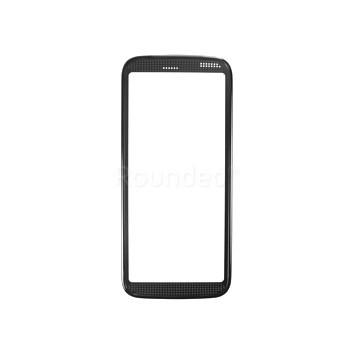 Capac frontal Nokia 5530x negru-roșu