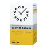 Daily D3, 2000 UI Good Routine, 60 capsule moi, Secom