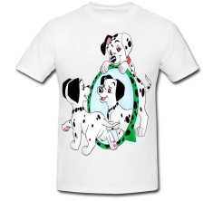 Tricou &amp;quot; Dalmatian miror &amp;quot; foto