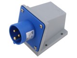 Conector alimentare AC soclu tată 16A IEC 60309 IP44 3 pini