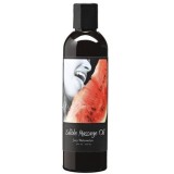 Masaj - Earthly Body Ulei Comestibil de Masaj 60 ml Masaj Fin cu Ingrediente Naturale - Pepene Rosu