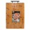 Tocator bambus, cu maner, 42x32 cm