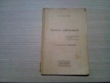SINTEZA SUFLETEASCA - A. Stocker - Institutul de Arte Grafice &quot;Tiprrul Romanesc&quot;, F.An, 95 p.