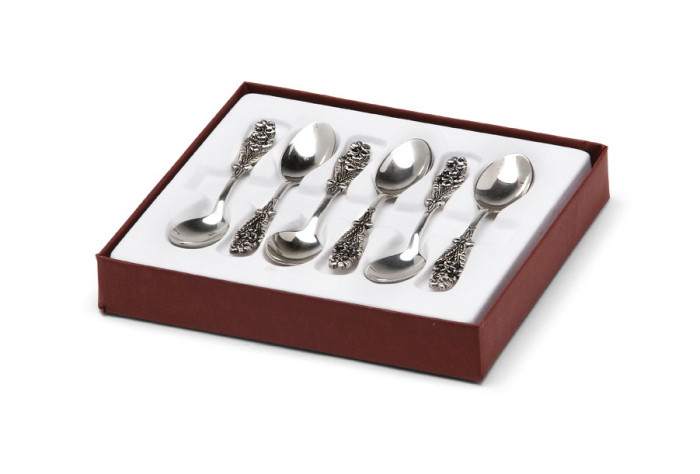 Set de 6 Lingurite Argintate Silver by Sheffield Made in Italy COD: 1209