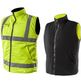 Vesta de lucru cu doua fete reflectorizanta galben/negru nr.XXXL/60 Neo Tools 81-520-XXXL HardWork ToolsRange