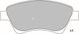 Set placute frana,frana disc RENAULT MEGANE II Grandtour (KM0/1) (2003 - 2012) KRIEGER 0950006308