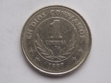 1 CORDOBA 1997 NICARAGUA