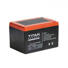 Titan Energy Cycle Power 12V 14Ah Baterie ciclică gel pentru biciclete electrice 6-DZM-14
