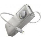 Baterie Externa Baseus OS Free2Pull, 10000mAh, 30W, QC + PD, 2 x USB-C, Gri P10073701843-00