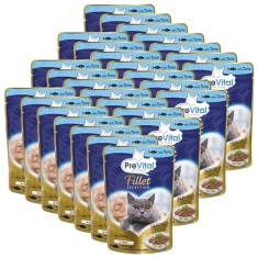 PreVital Fillet Selection cu ton in aspic 28 x 85 g foto
