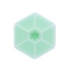 Cutie snack hexagon snackle 6 compartmente, melii, mint