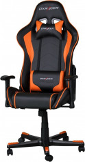 Scaun gaming DXRacer Formula negru/portocaliu foto