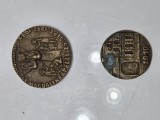 Lot vintage de 2 medalii