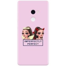 Husa silicon pentru Xiaomi Mi Mix 2, Imperfectly Perfect Pink foto