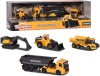 MAJORETTE SET 4 MASINUTE METALICE VOLVO 7.5CM