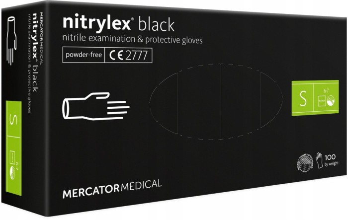 Set manusi Nitrylex Basic marime S, 100 pcs AutoDrive ProParts