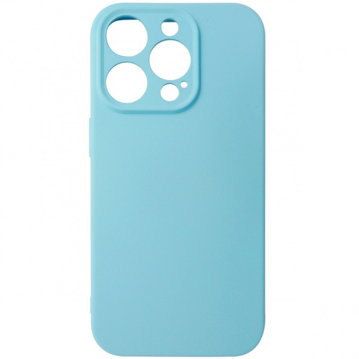 Husa silicon TPU Matte bleu pentru Apple iPhone 14 Pro