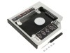 Carcasa HDD 2.5 inch Akyga Aluminiu Interioara Montaj Loc CD/DVD