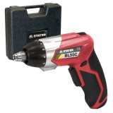 Stayer BL 50 CK - Masina de insurubat cu 1 acumulator Li-Ion 3.6 V 1.3 Ah 4 Nm turatie reglabila valiza plastic accesorii
