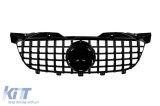 Grila tip GT vopsita &icirc;n negru, potrivita pentru Mercedes Sprinter W906 2009-2013 Performance AutoTuning