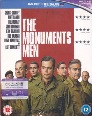 Blu Ray: The Monument Men ( original, cu George Clooney si Matt Damon ) foto