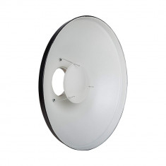 Reflector Beauty Dish alb cu grid 40cm - montura Bowens foto