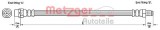 Conducta / cablu frana BMW Seria 6 Cabriolet (E64) (2004 - 2010) METZGER 4110271