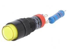 Comutator acţionat prin apăsare Poz 2 SPDT 0,5A/250VAC IP40