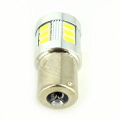 Bec o faza T.N BAU15S 5630 18SMD Canbus 9V-30V nonpolar. Lumina Alba JSUN11 Mall