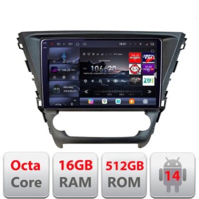 Navigatie Toyota Avensis 2015-2019 Android radio gps internet 8 core QLED 2K 16+512 360 Edotec CarStore Technology foto