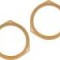 Set 2 distantiere pentru difuzoare auto, 165mm, MDF, Subaru -