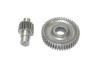 Kit pinioane angrenaj roata spate Z16/47 Piaggio Sfera &ndash; Zip Fast Rider &ndash; Typhoon &ndash; Storm &ndash; NRG 2T 50cc 95-