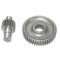 Kit pinioane angrenaj roata spate Z16/47 Piaggio Sfera &ndash; Zip Fast Rider &ndash; Typhoon &ndash; Storm &ndash; NRG 2T 50cc 95-