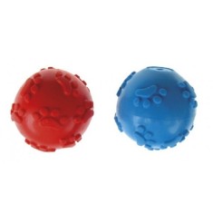 Jucarie minge semi hard color &Oslash; 6 cm