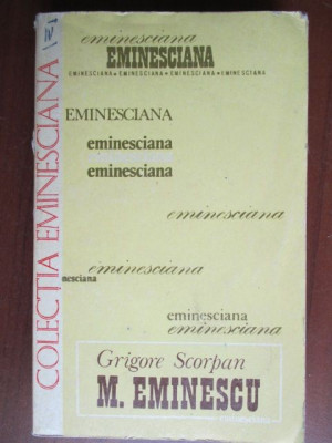 Colectia eminesciana 10 - M. Eminescu-G. Scorpan foto
