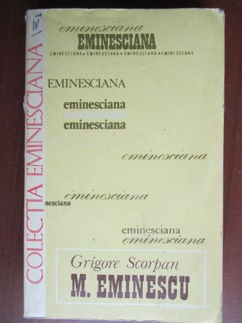 Colectia eminesciana 10 - M. Eminescu-G. Scorpan