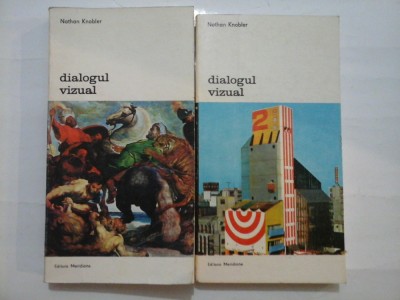 DIALOGUL VIZUAL vol.I si vol.II - Nathan Knobler foto