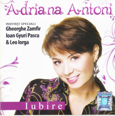 CD Pop: Adriana Antoni - Iubire ( cu Ghe.Zamfir, Leo Iorga, Ioan Gyuri Pascu) foto